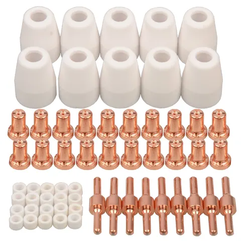 PT31 PT-31 LG40 Насадки для электродов плазменной резки Чашка расширенного комплекта расходных материалов для PT-31 CUT40 HYC45D HYC50D CUT50 PLC50D HYC410