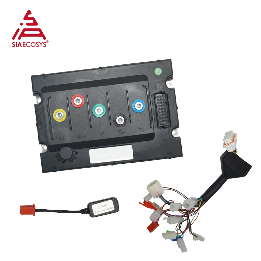 Фото SiAECOSYS QS138 4000 Вт двигатель коробки передач V3 с программируемым контроллером CJ72590 72V120KPH комплекты двигателей для электрического мотоцикла №3