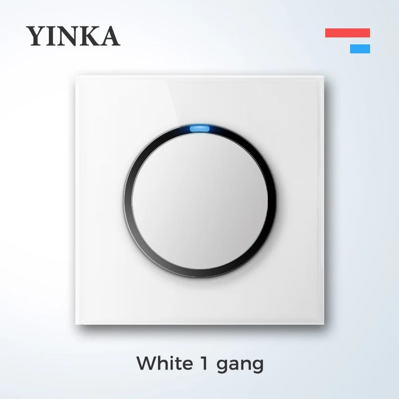

YINKA Круглый стеклянный выключатель