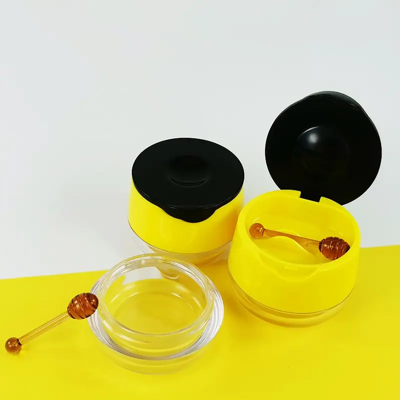 

1Pc 6g Empty Lip Masque Box Multi-purpose Refillable Convenient Travel Empty Lip Balm Makeup Jar Pot for Outdoor Supplies