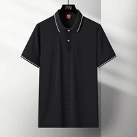 2022 polo shirt mens buttons clothing summer short sleeve fashion cotton mans soild tee shirt m 4xl new brand mens clothing