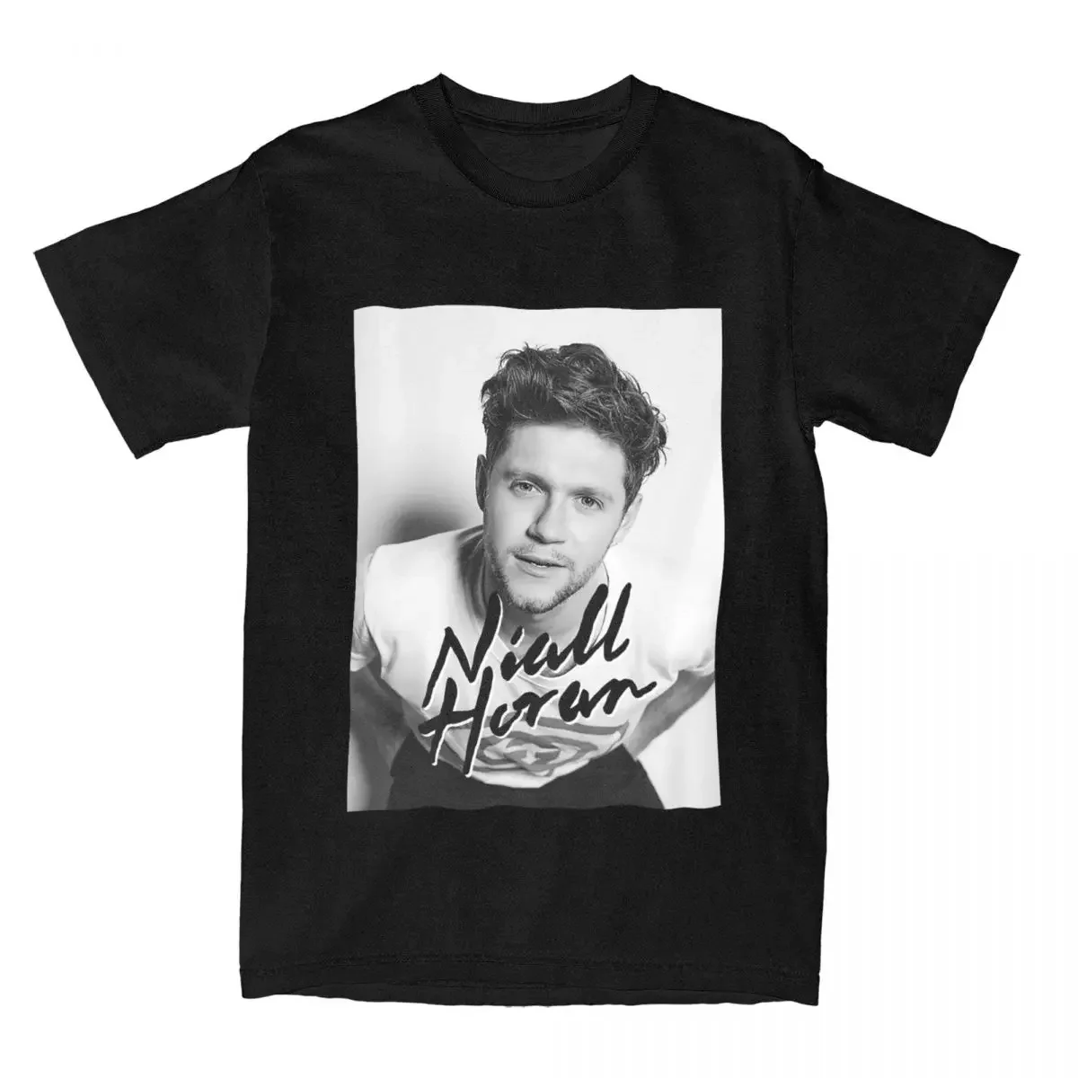 Мужская футболка Niall Horan североамериканский тур повседневные футболки из чистого