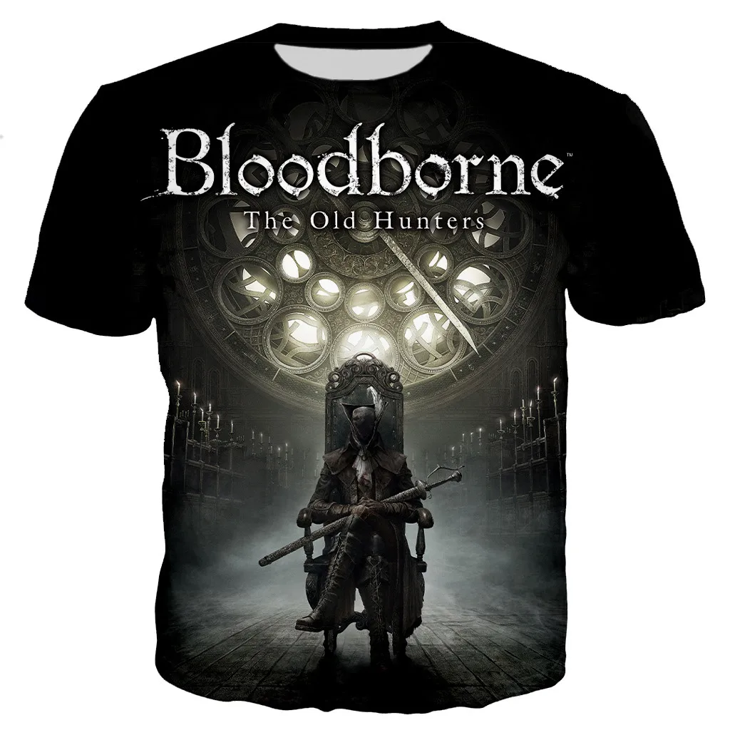

Bloodborne Printed T Shirt Lady Maria Men/women Summer Tops New Fashion Cool 3D Printed T-shirts Casual Style Tshirt Streetwear