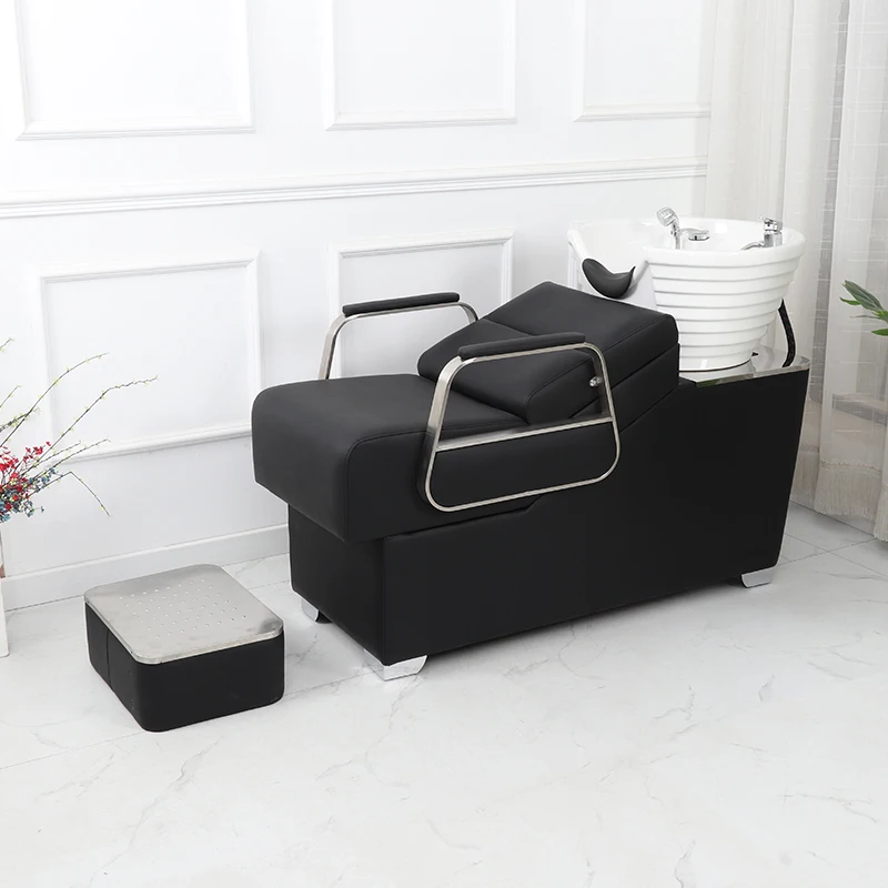 Вращающийся простой стул для шампуня парикмахерской Женская Профессиональная