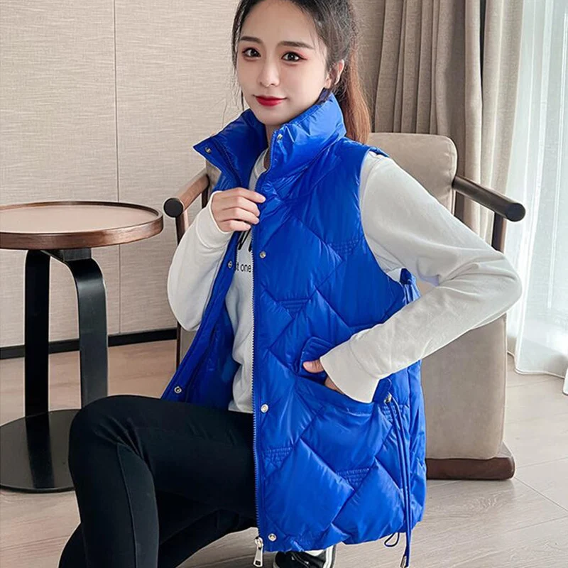 

New Fashion Vests Women's Coat 2022 Autumn And Winter Vest Women Jacket Female Outerwear