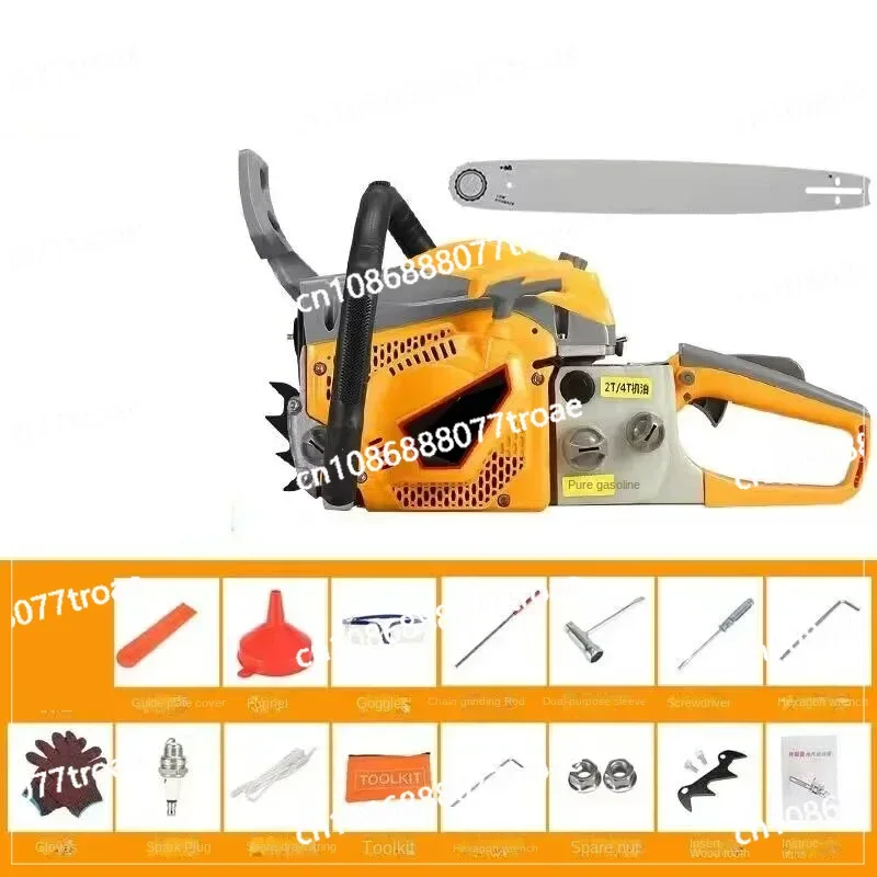 2-тактная/4-тактная бензопила Высокомощная маленькая портативная цепная пила