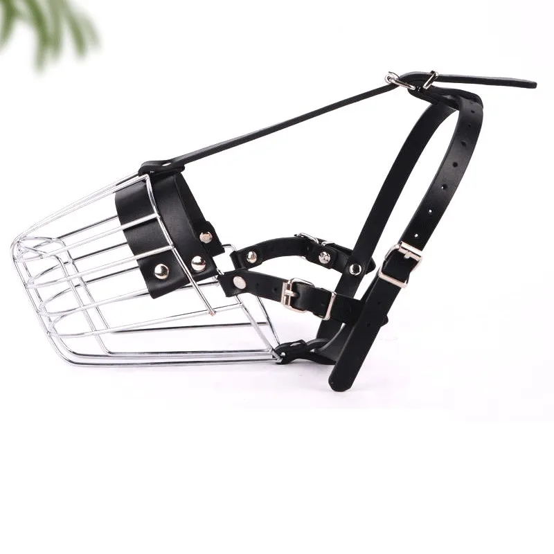 

New Fashion Dog Mouth Cover Anti-barking Anti-bite Dog Mouth Protective Cover Comfortable Breathable Pet Supplies Accessories