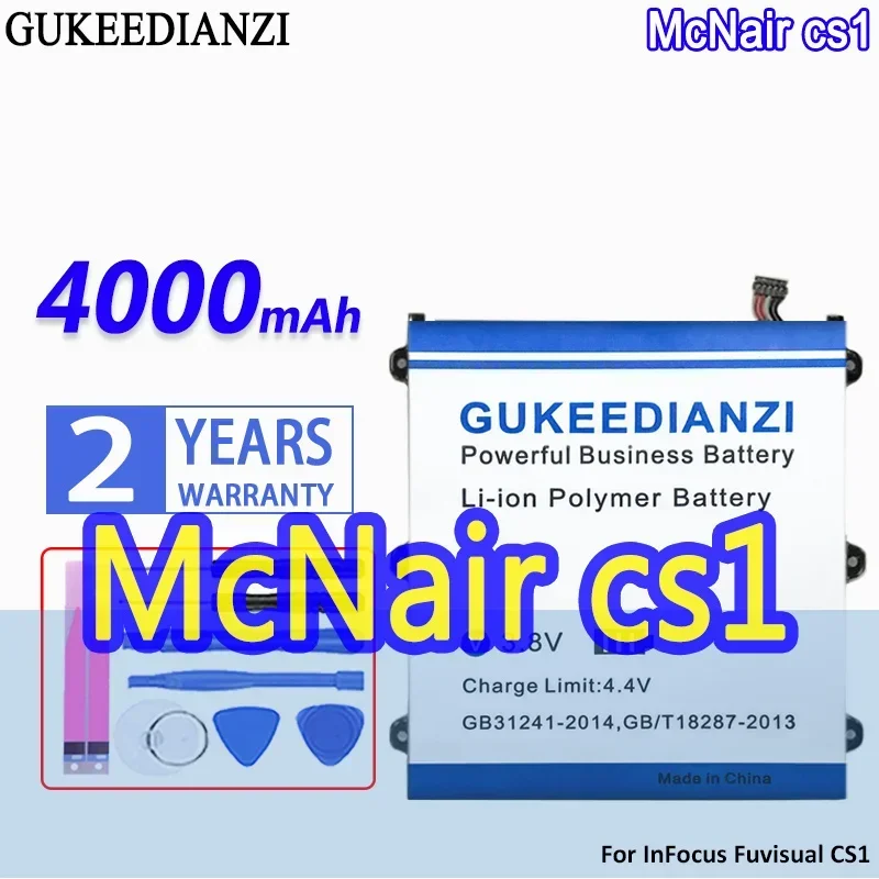 Аккумулятор для ноутбука большой емкости 4000 мАч InFocus Fuvisual CS1 улучшенная