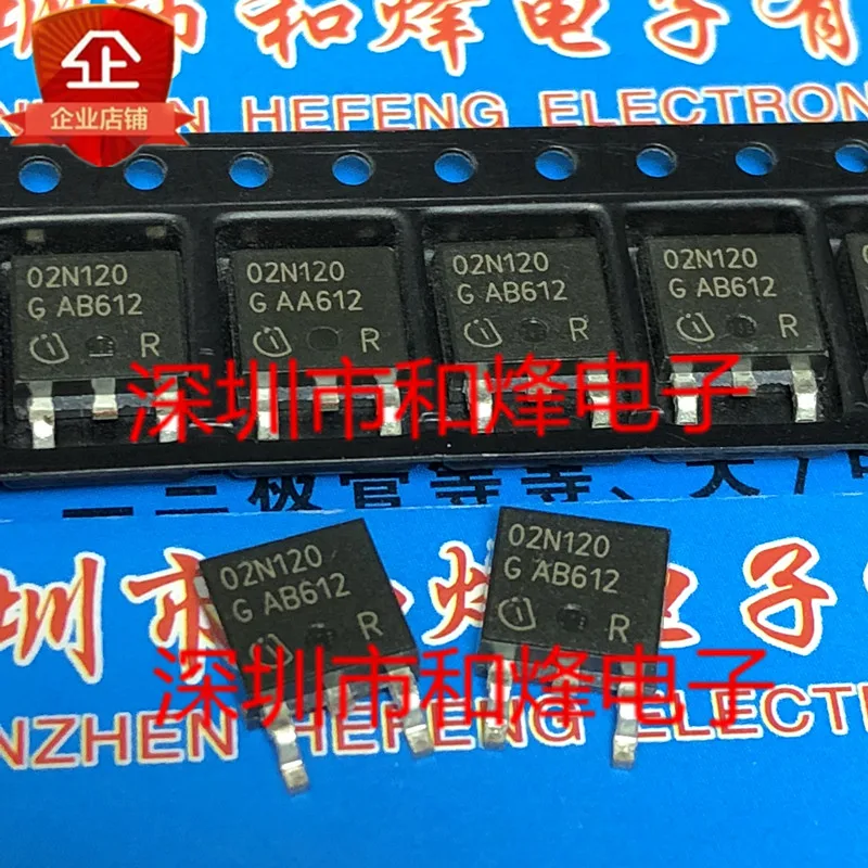 02N120 SGD02N120 новые и оригинальные TO-252 1200V 12A MOS электронные компоненты to252 - купить по