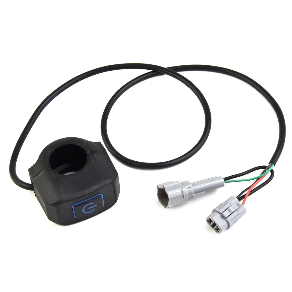 

Motorcycle Headlight Power Self-locking Switch LED Spotlight Multi-function Switch--blue Light Fit For Sur Ron, Surron, Light B