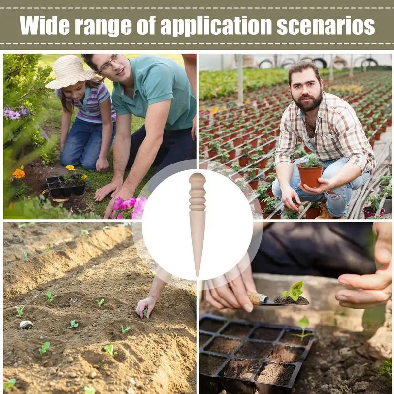 Садовый диббер для сада инструмент семян дозатор копания посадки мелких