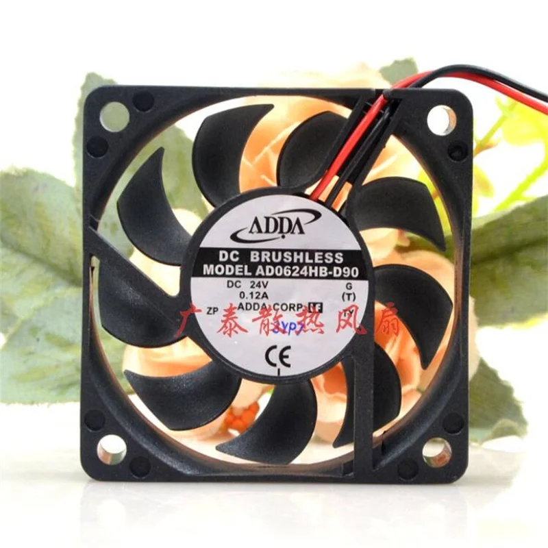 ADDA AD0624HB-D90 6015 0.12A 60*60*15 мм 2-проводной вентилятор питания шасси