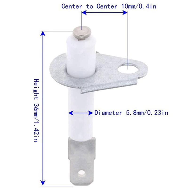 Сменный электрод для микроволновки 4 шт. зажигания свечи гидромассажа 74009336 AP6011124