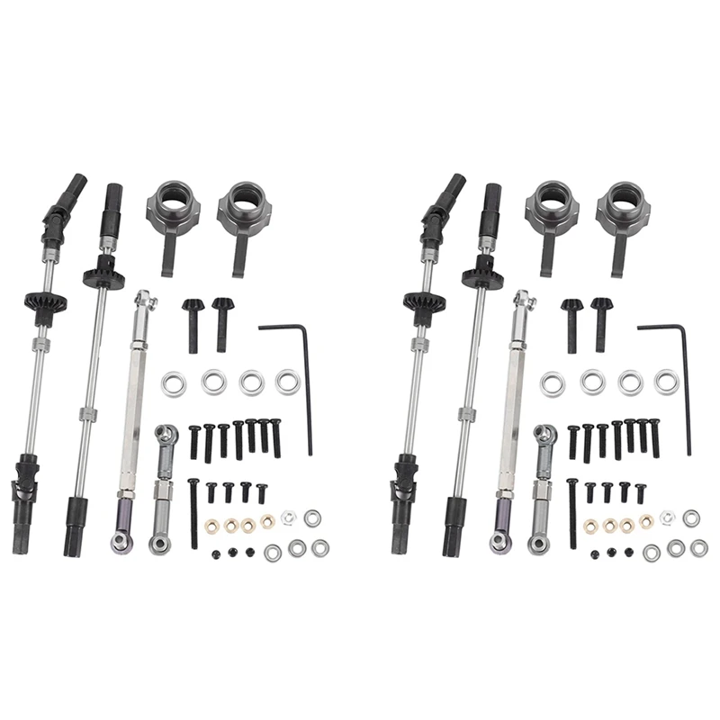 

2X Upgrade Steel Gear Bridge Axle Gears For WPL B14 B24 C14 C24 C34 C44 B16 B36 JJRC Q60 1/16 RC Car Spare Parts,4X4