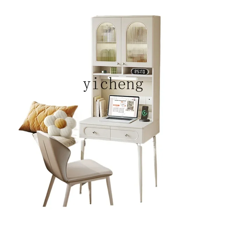 XL стол во французском кремовом стиле книжная полка встроенный