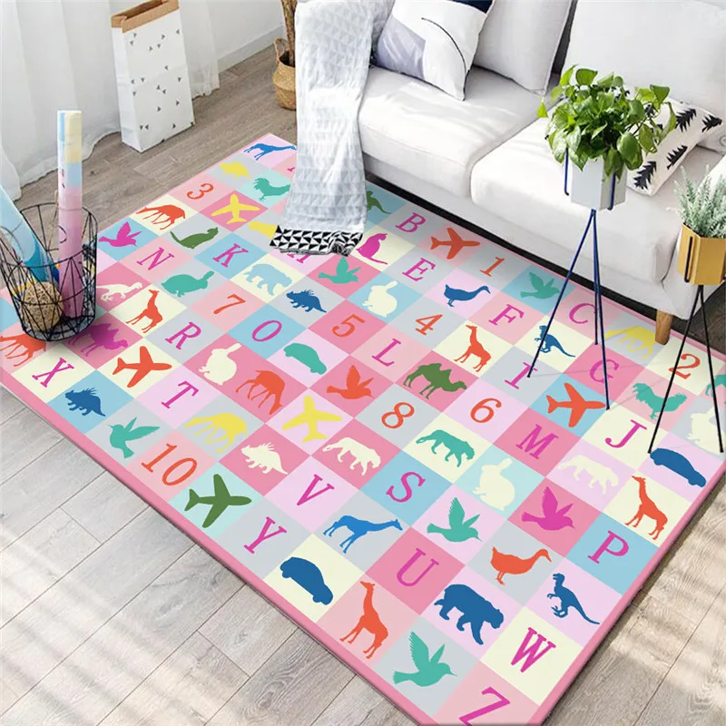 

Entrance Door Mat Cute Pink Cartoon Floor Rug for Bedroom Bedside Room Furry Mat Girl Bedroom Decoration Room Decor Kids Carpet