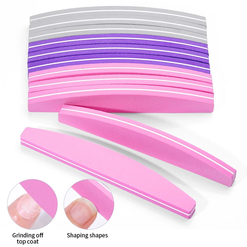 10pcs Double-sided Buffer Nail File Nail Buffer Block Sandin