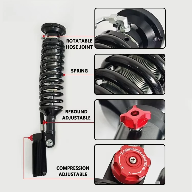 Фото Комплект для лифта GDST 4x4: Амортизаторы Coilover для внедорожников Wrangler TJ, стандартные, OEM/ODM, 1 комплект №2