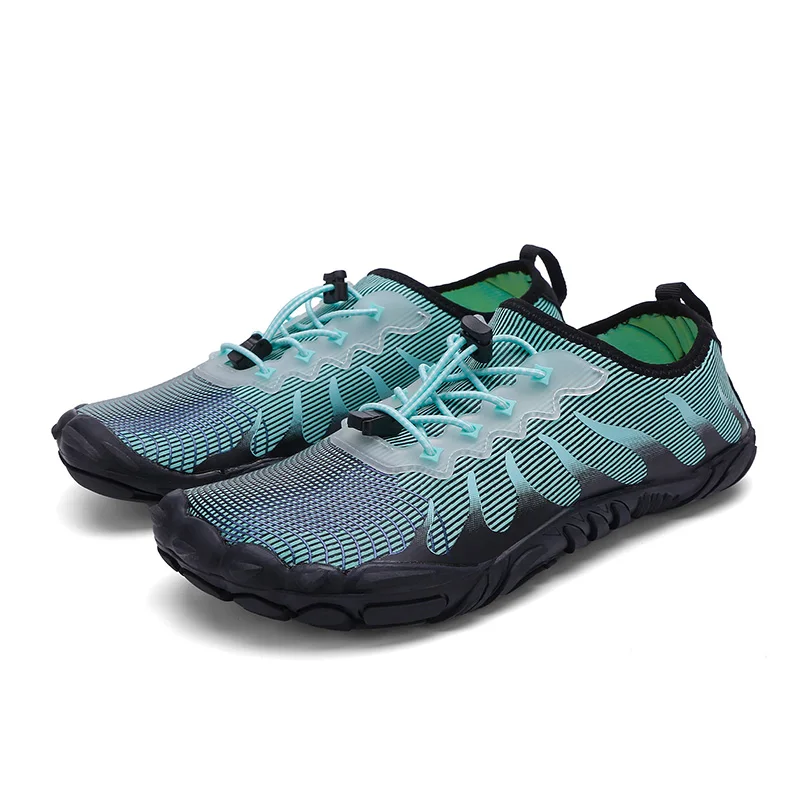 Women Aqua Shoes Quick-Dry Beach Shoes Men Breathable Footwear Barefoot Upstream Unisex Swimming Hiking Sneakers Large Size