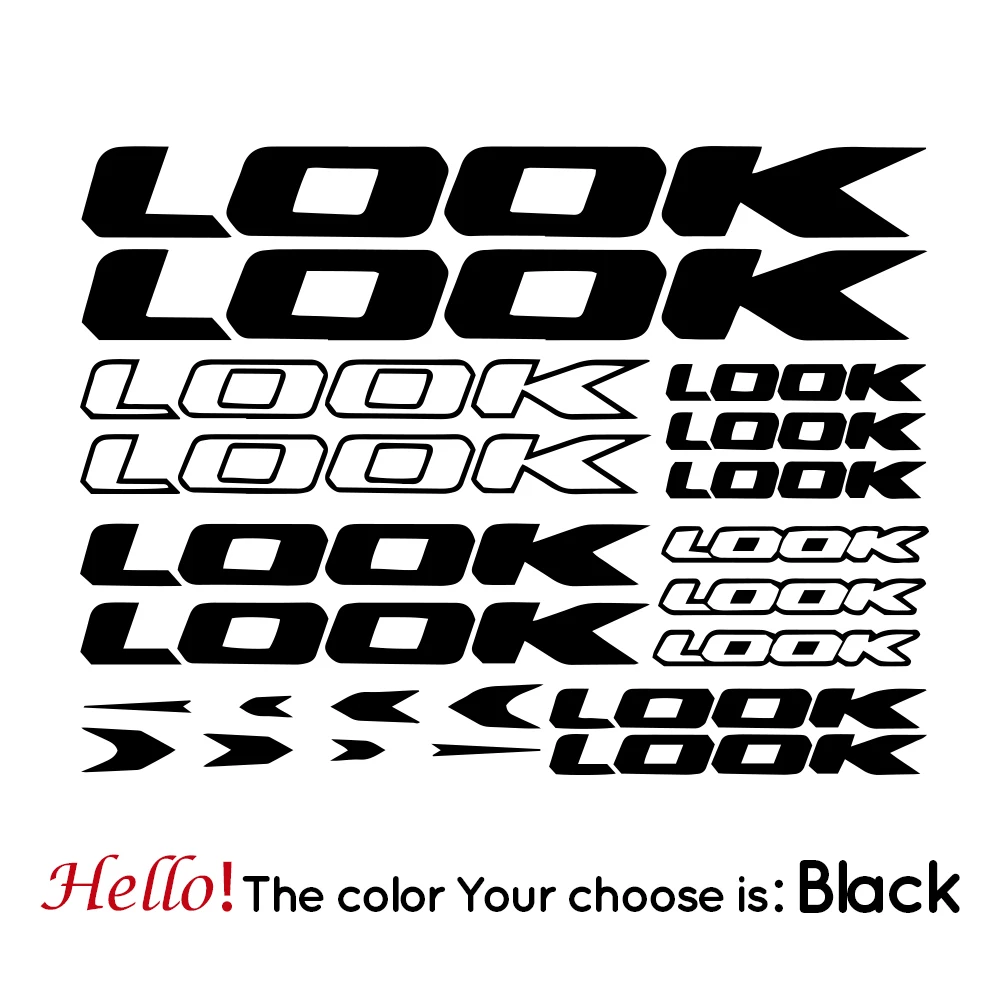 

Для LOOK велосипедная рама виниловая графическая наклейка для стайлинга автомобилей кузов автомобиля набор наклеек MOUNTAIN Велоспорт для MTB BMX Race Road BIKE