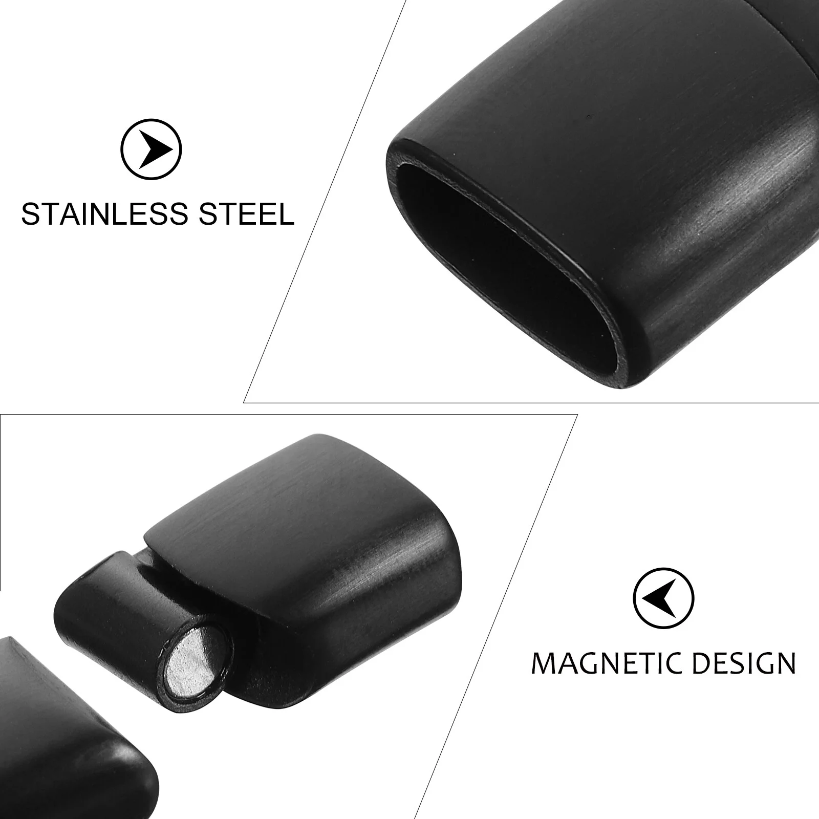 Lock Magnetic Buckles Necklace Bracelet Making Supplies DIY Clasp Jewelry Accessory Clasps