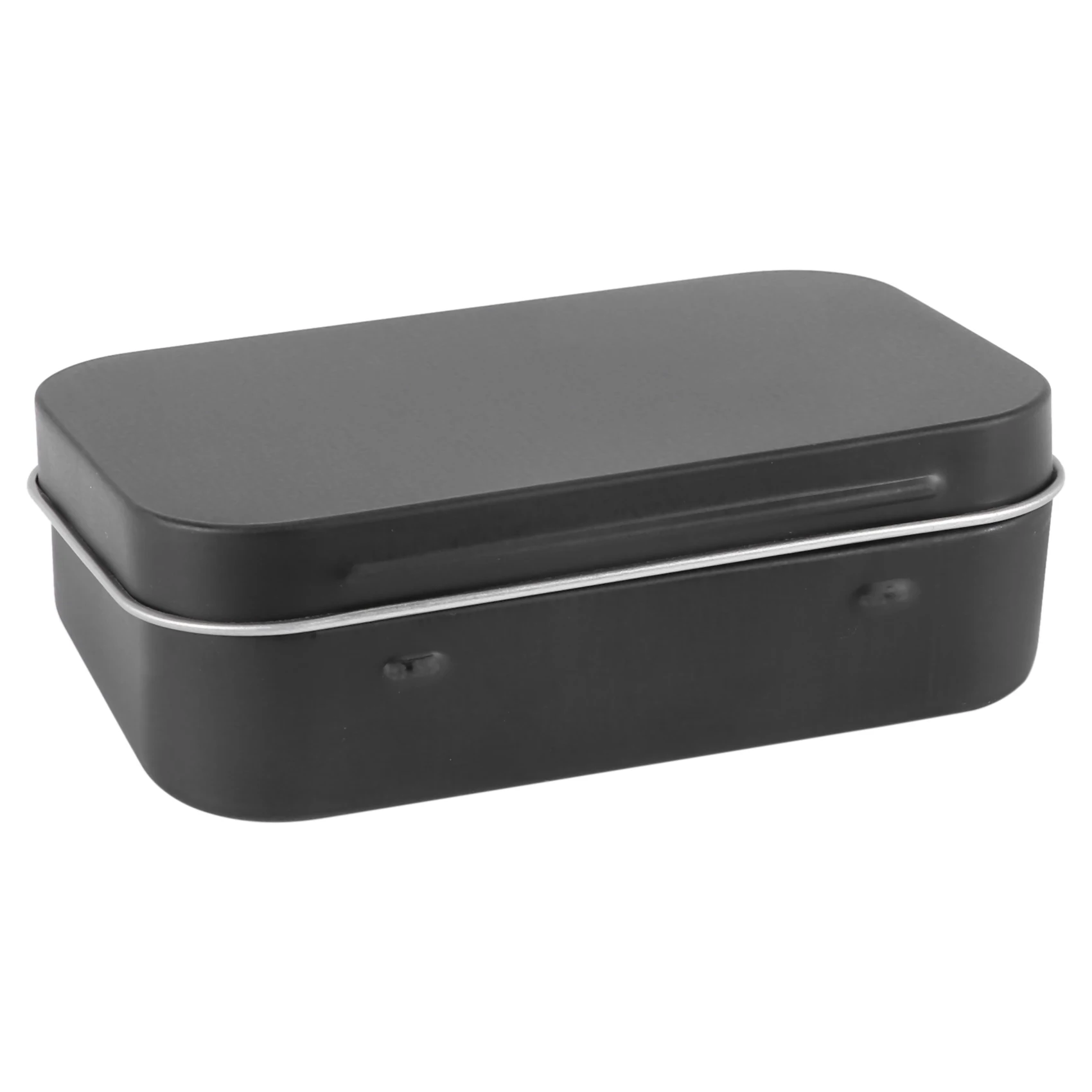 

95x60x21mm Black Black Metal Box With Candy Box Small Box