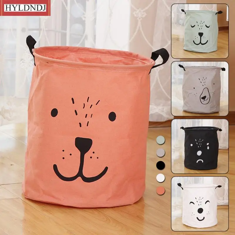 Large Capacity Laundry Hamper Foldable Laundry Basket Dirty Clothes Storage Organizer Clothes Kid Toy Sundries Storage Bag