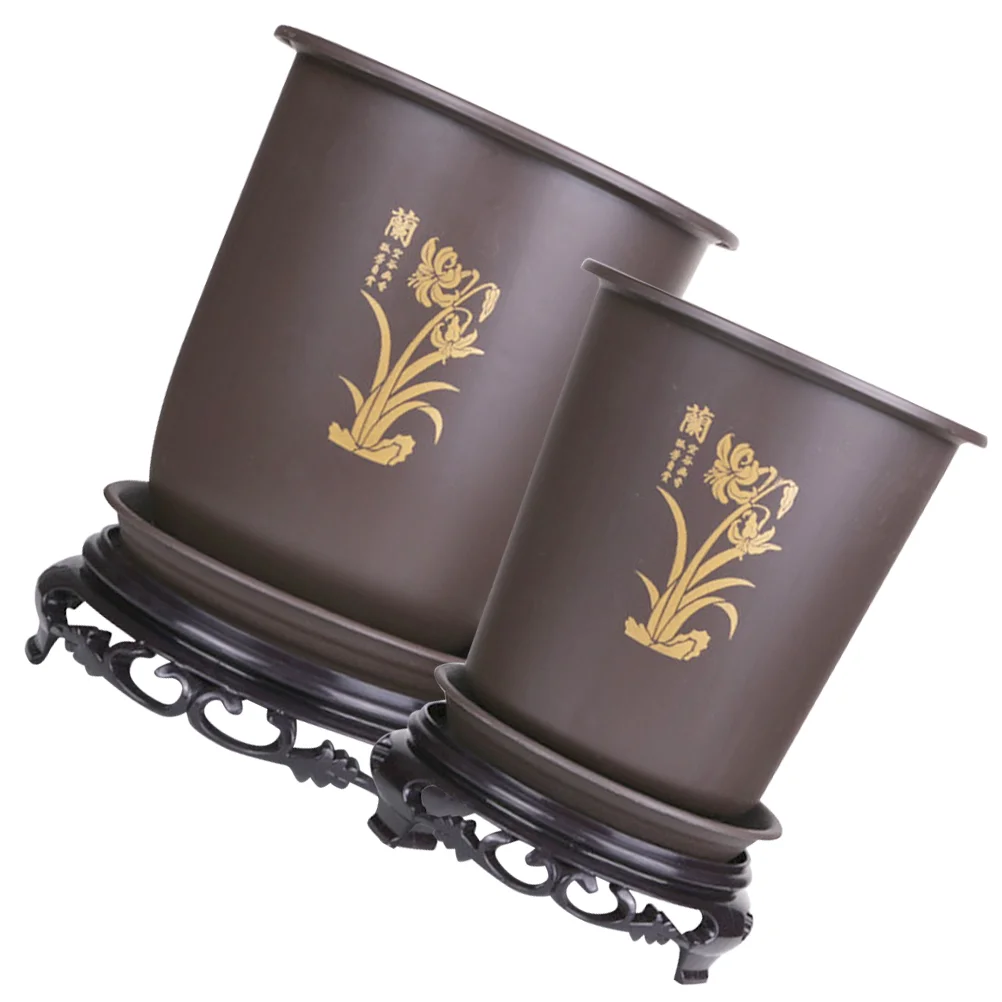 

2 Sets Flowerpot Indoorsing Nursery Planter Indoors Abs Holder Pots Garden
