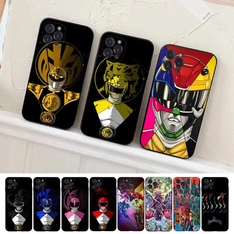 

P-POWER R-Ran G-Gers Phone Case For iPhone 14 11 12 13 Mini Pro XS Max Cover 6 7 8 Plus X XR SE 2020 Funda Shell