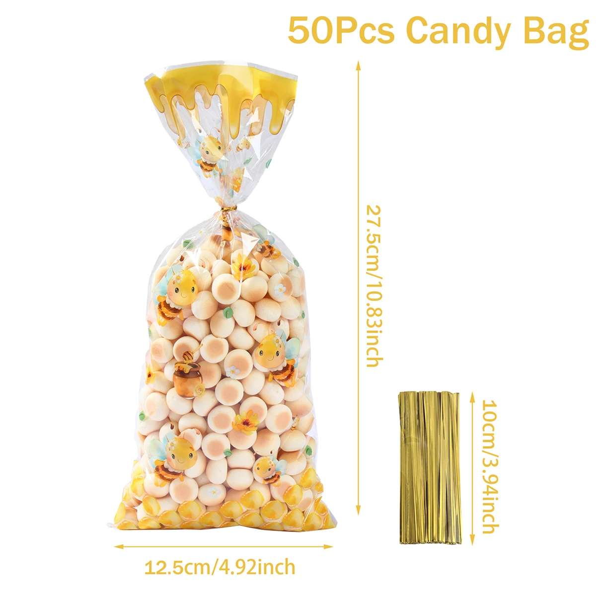 

Пакеты для конфет в виде пчелы Wayfun