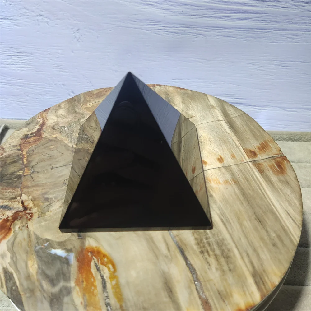 8 см натуральный оригинальный камень полировка рейки энергия черный обсидиан