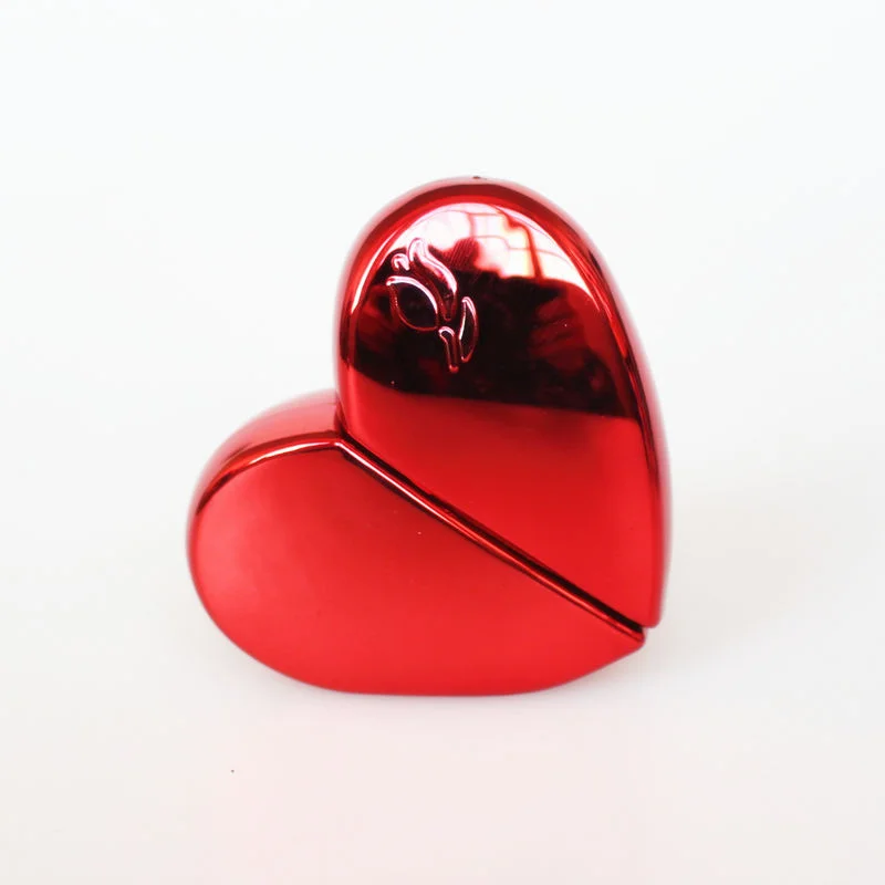 Флакон парфюмерный в форме сердца 25 мл 6 цветов