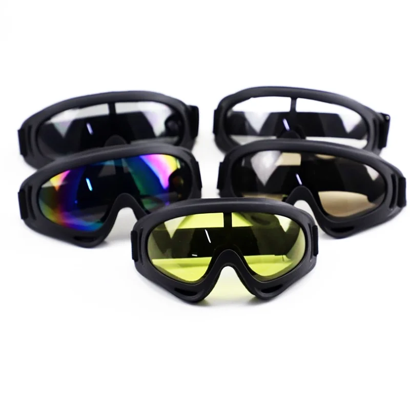 

Vintage Motorcycle Goggles Electric Vehicle Outdoor Riding Sports Windproof Sand Helmet Decorative Glasses Retro for Wind Mirror