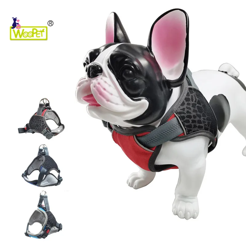 

Nylon Adjustable Dog Harness Outdoor Reflective Large Dogs Harness Vest Breathable Walking Traning Pet Dog Harness Accessorie