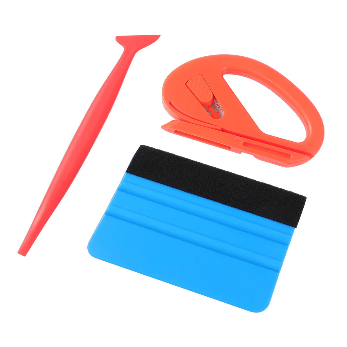 

3 in 1 Car Film Tool Set Scraper Car Film Installation Finishing Tools