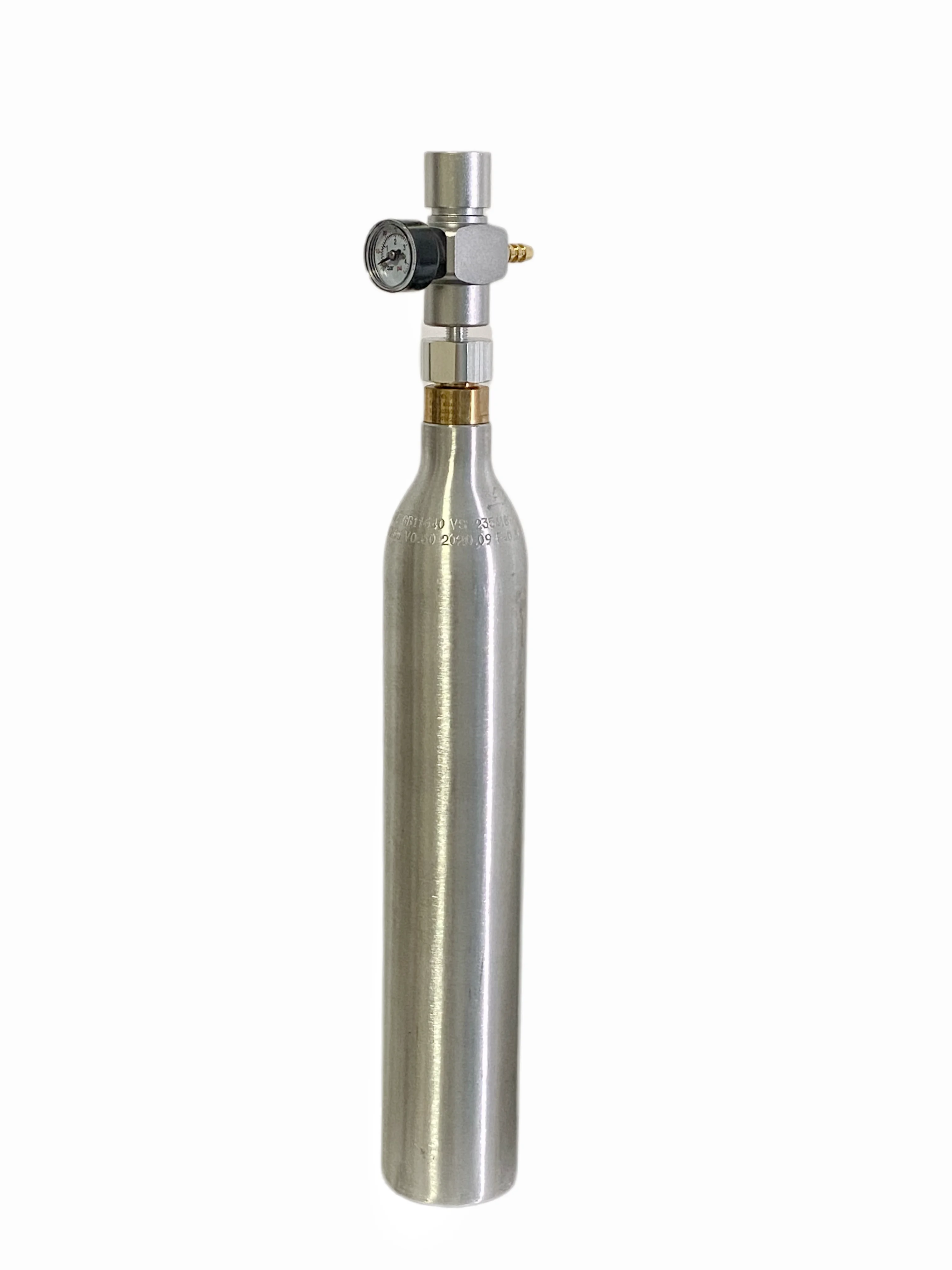 

Co2 Dispenser Kit (0.6L Sodastream Cylinder & Co2 Keg Charger & TR21*4 To 3/8-24UNF Convert Adapter ) For Beer Home Brewing