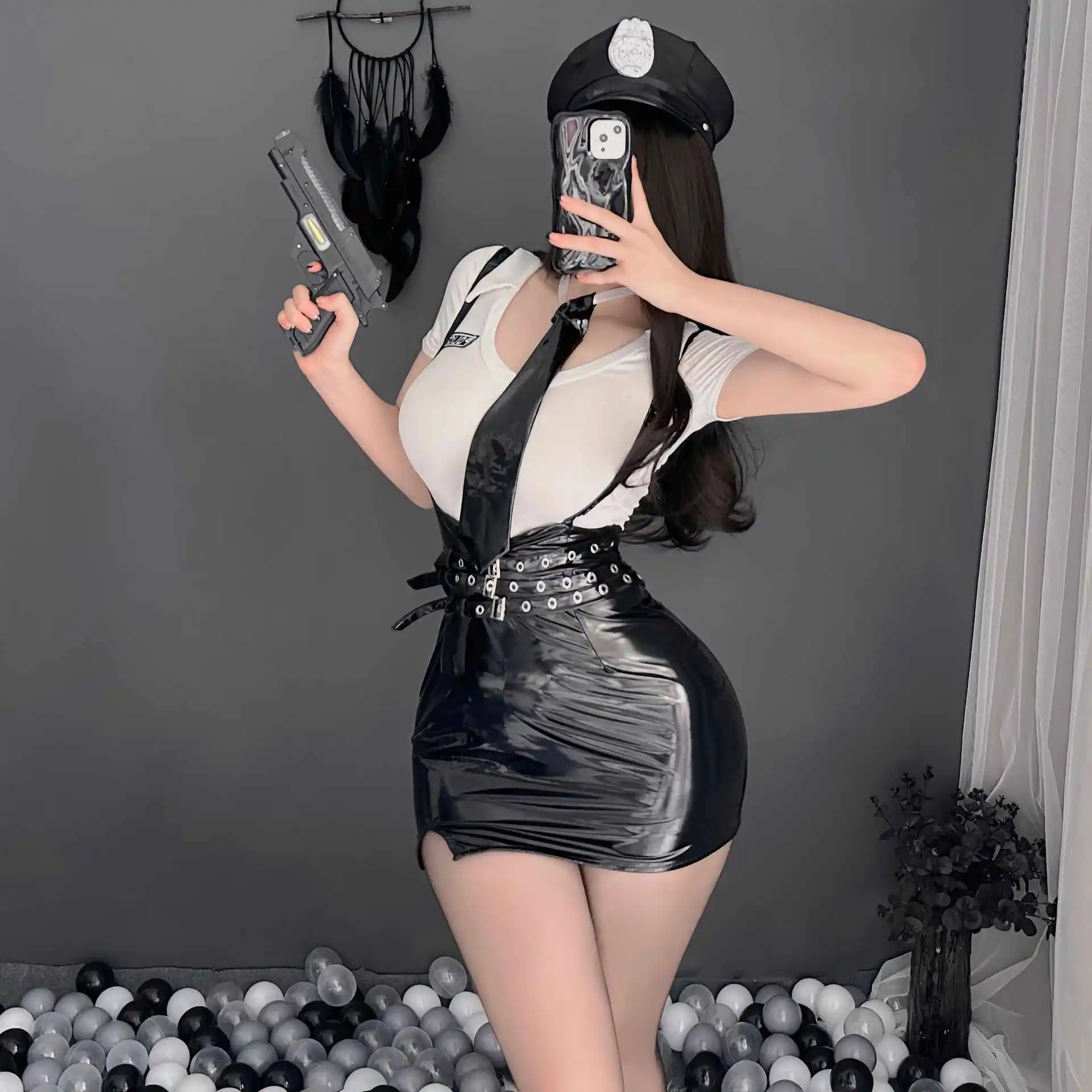 

Новое поступление, женская форма для ролевых игр, полицейская униформа для взрослых, женское эротическое платье, костюм для косплея ночного клуба