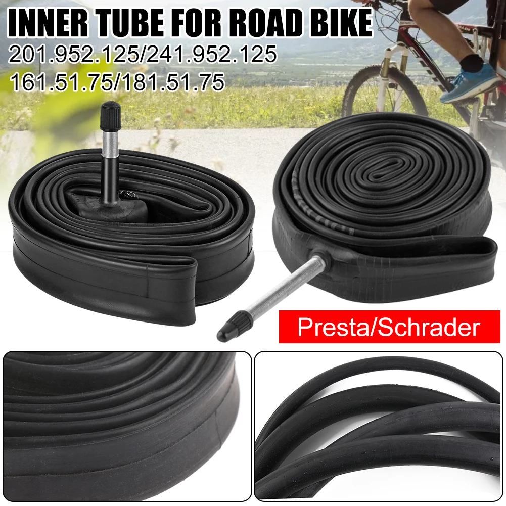 

16/18/20/24-Inch Bike Inner Tube Replacement Presta Schrader Valve 48mm Self Sealing 1.5/1.75" 1.95/2.125" Bike Tube Tire Part