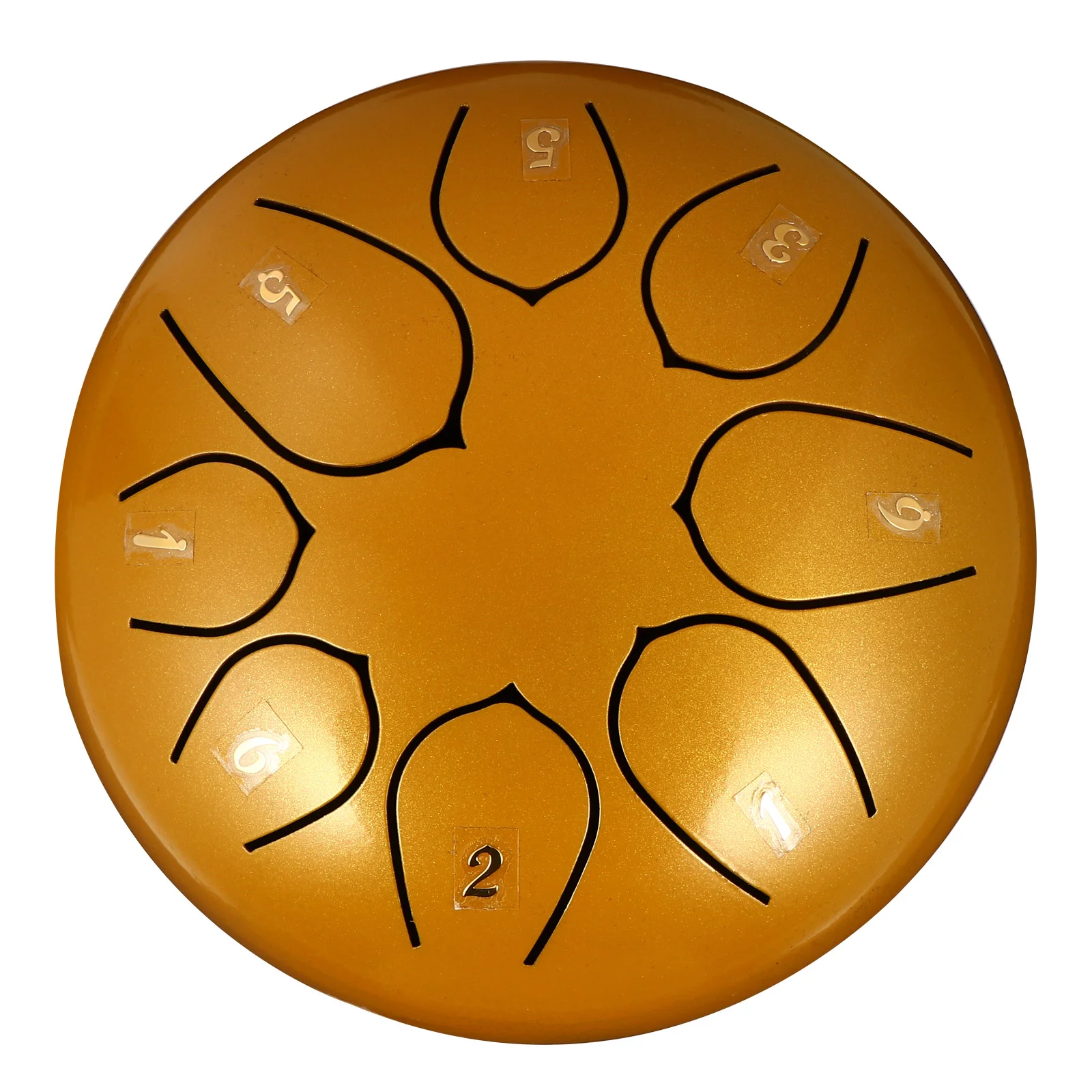 

1 Set Steel 6 inch 8 Notes Tank Drum Percussion Steel Drum Kit for Beginner