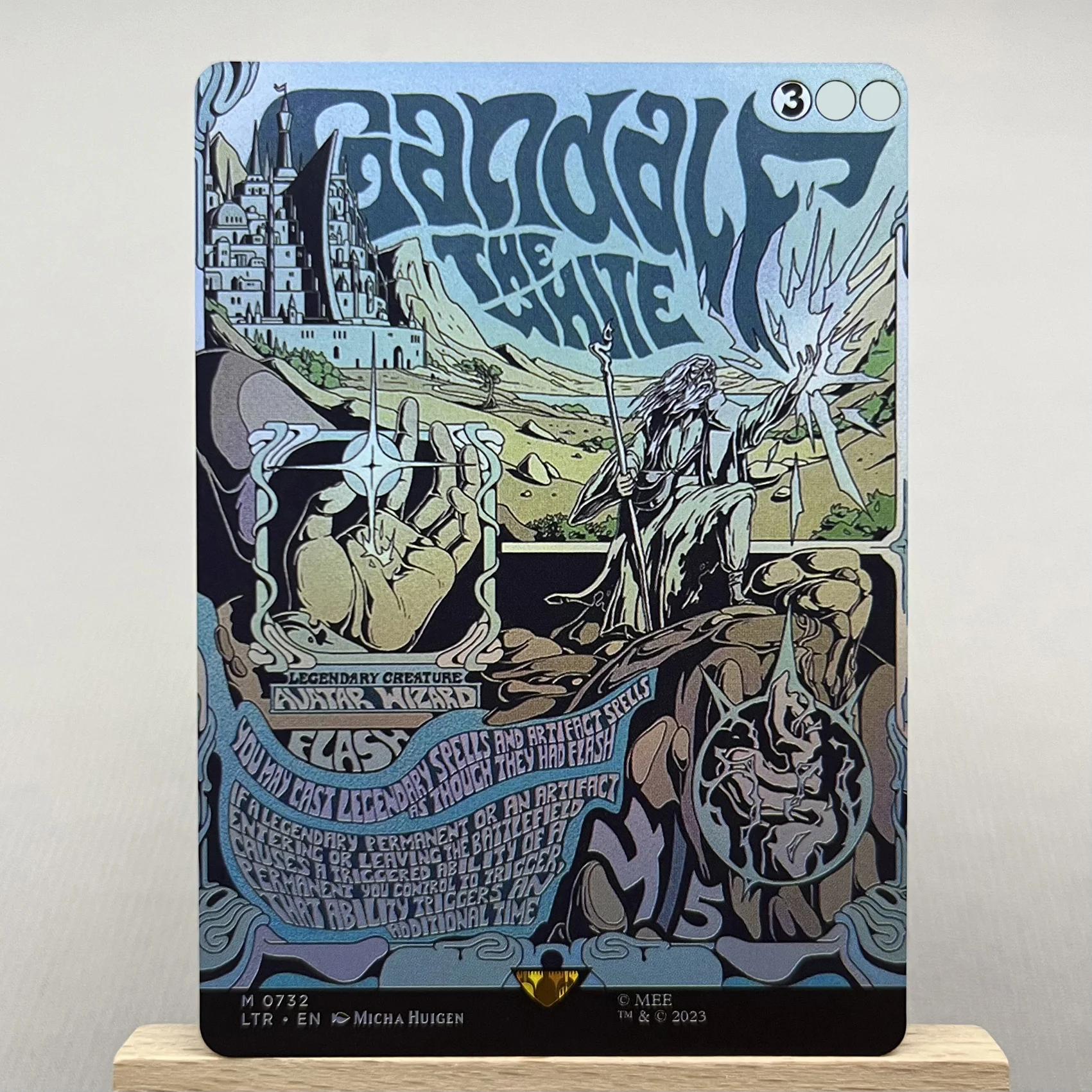 Фото LTC LTR SLD FOIL1-02 Прокси-карты TCG The One Ring Greymond, Avacyn's Stalwart, Rhystic Study, Themberchaud №2
