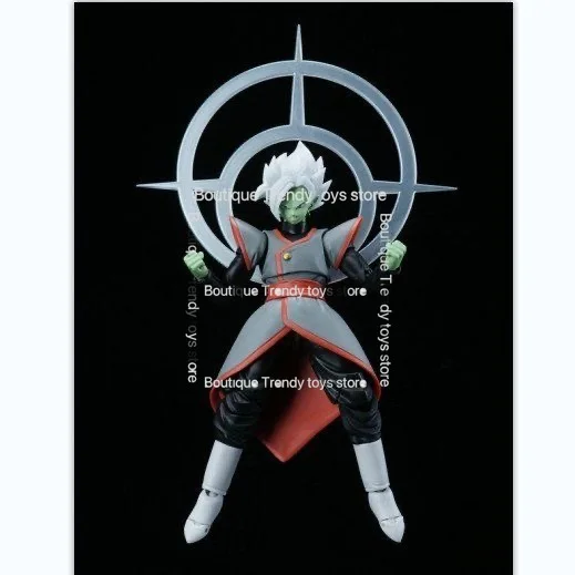 Фото Оригинальная коллекционная фигурка Bandai Dragon Ball: S.H.Figuarts SHF Tamashii Nations Super Zamasu Potara, аниме-фигурка, модель, игрушка, украшение №2