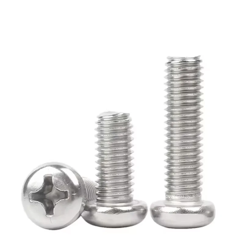 316 винты из нержавеющей стали с круглой головкой И Крестообразной M2 M2.5 M3 M4 M5 M6 M8
