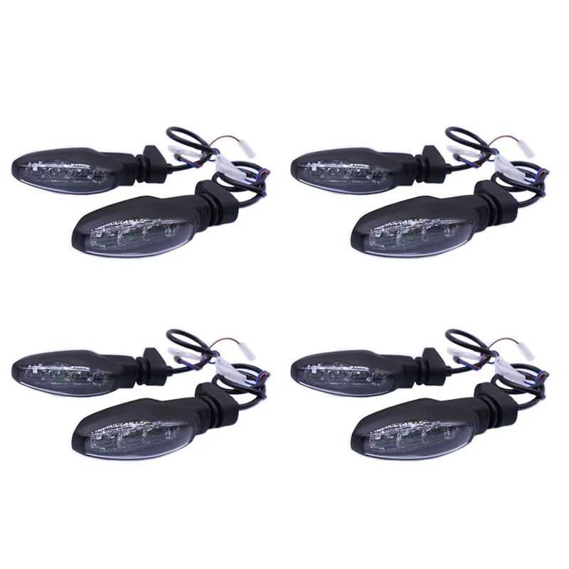 

8x Motorcycle LED Turn Signal Indicator Light Blinker Fit for 800 1200 2017-2020 900 2020