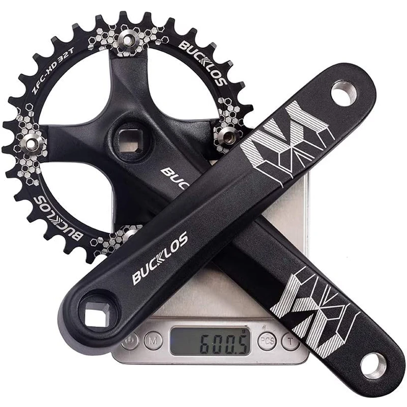 BUCKLOS 104BCD MTB кривошипная система 32-42T 8/9/10/11S сверхлегкая 170 мм коленчатая часть из