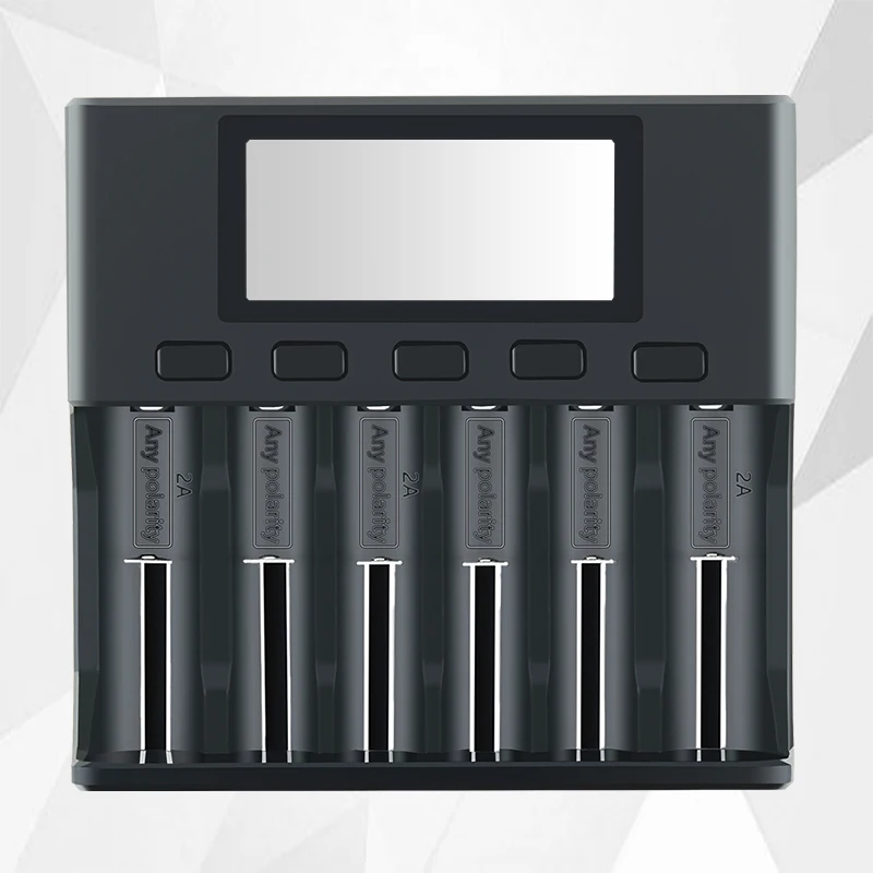 Liitokala lii S1 2 4 6 8 18650 26650 21700 Lithium battery AA 1.2V Ni-MH 3.2V LiFePO4 charger |