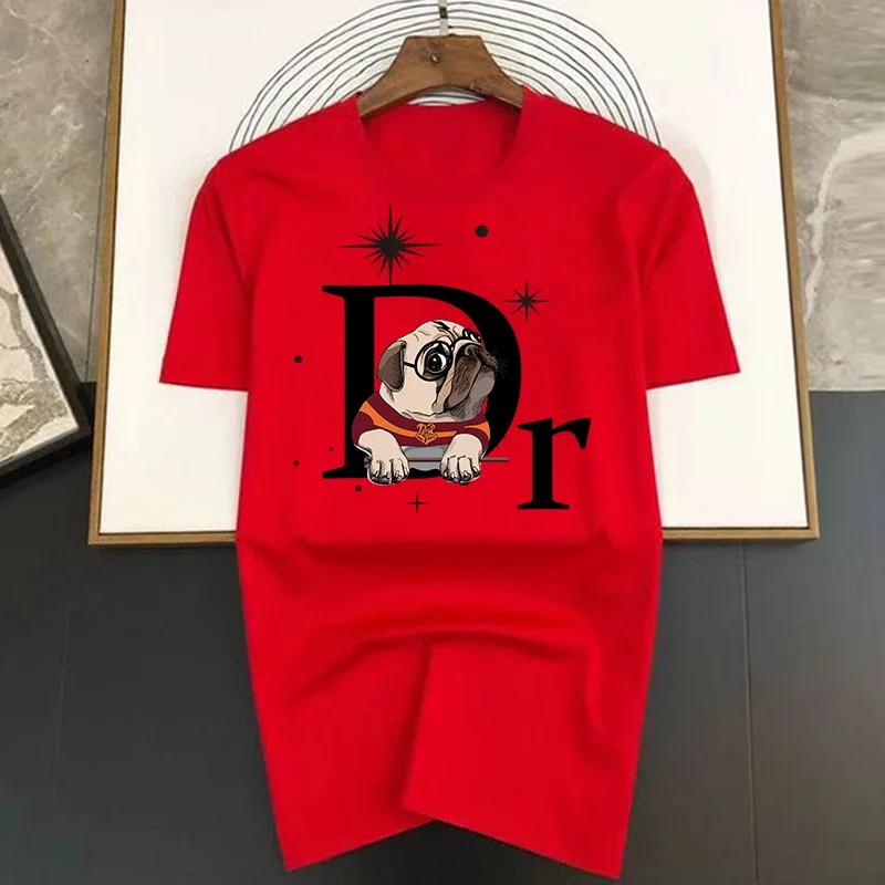 Футболка мужская оверсайз с коротким рукавом модная брендовая классическая