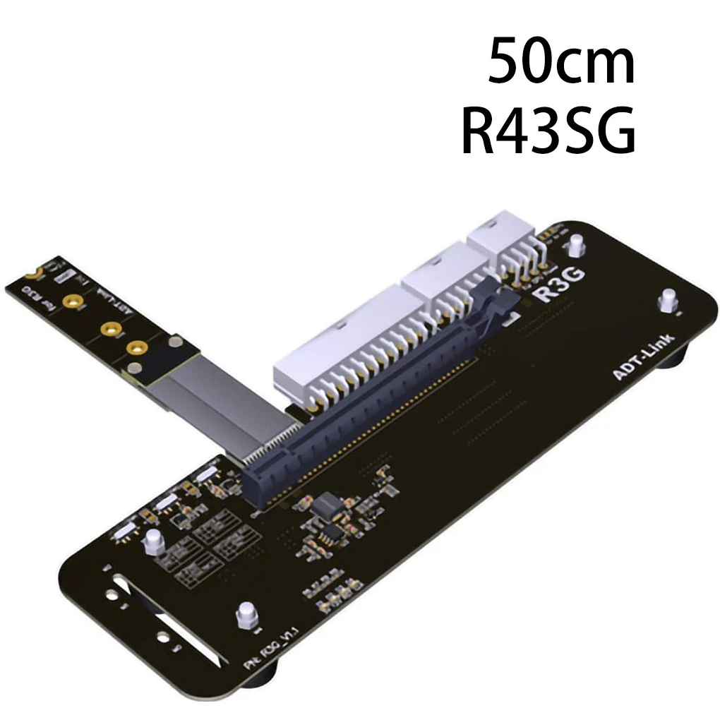

External Graphic Card Bracket Laptop M 2 Key GPU Stand with PCI-E 3 0x4 Computer Accessory 0 25m