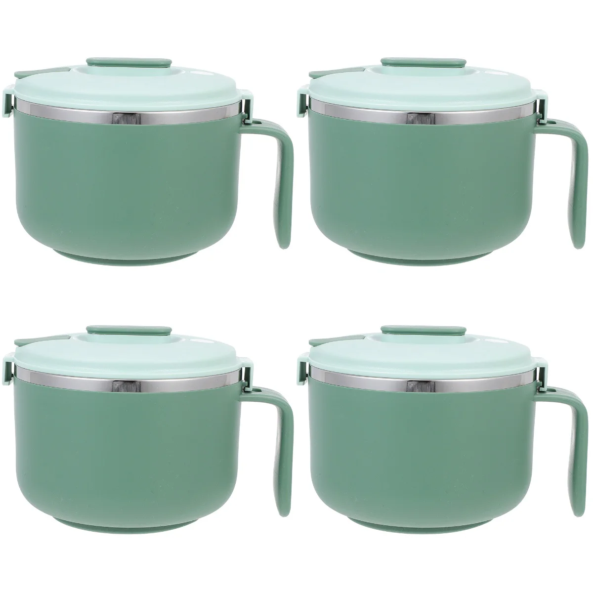 

Bowl Lid Salad Bowl Lid Cover Reusable Bento Bowl Pp Daily Use Ramen Bowl Compact Bento Bowl Student