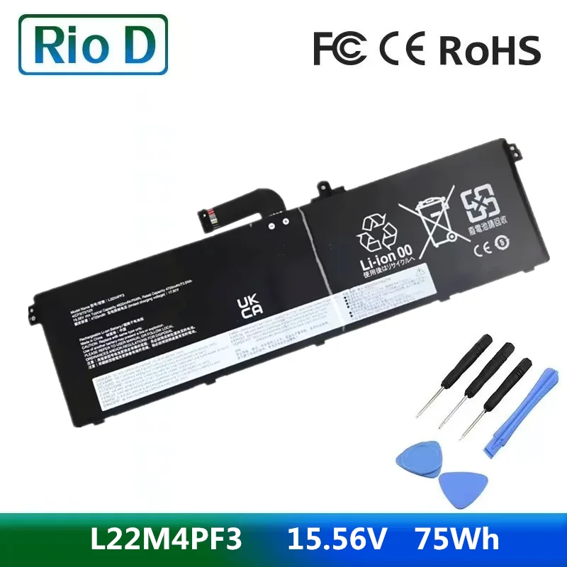 L22M4PF3 L22X4PF3 Аккумулятор для ноутбука Lenovo ThinkPad XIaoXin Pro14 IRH8 15 6 В 75 Втч