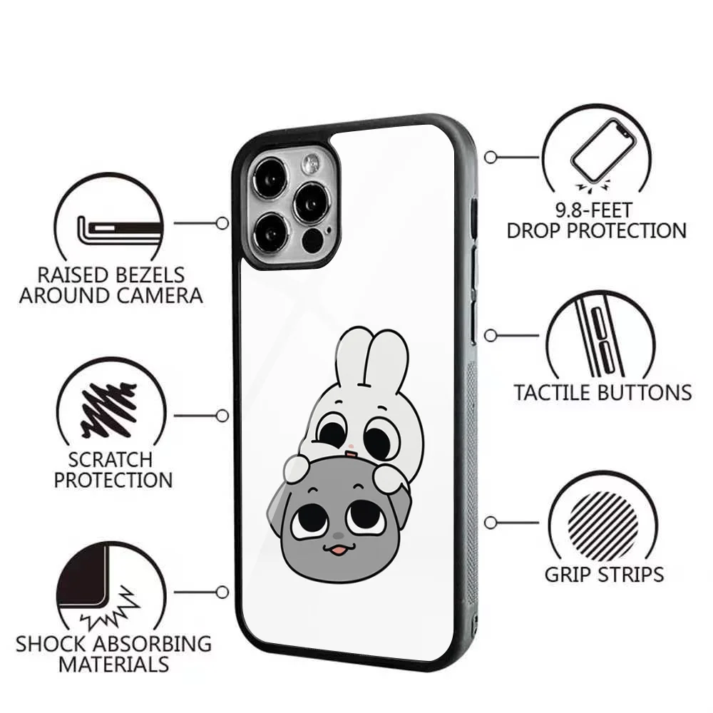 Kkamang Couple_2 чехол для телефона IPhone 15 14 13 Pro Max 11 12 Mini Alex Mirror Magsafe беспроводной зарядки